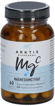 Arktis BioPharma Magnesiumcitrat Mg C Kapseln (60 Stk.)