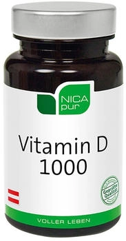 Nicapur Vitamin D3 1000 I.E. Kapseln (10 Stk.)