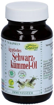 Espara Schwarzk&uuml;mmel&ouml;l Bio Kapseln (70 Stk.)