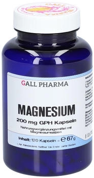 Gall Pharma Magnesium 200 mg Gph Kapseln (120 Stk.)