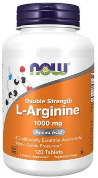 Now Foods L-Arginin 1000mg Tabletten (120 Stk.)