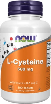 Now Foods L-Cysteine 500 mg 100 Tabletten