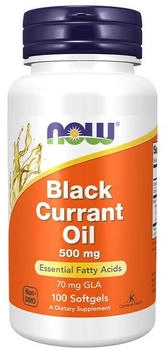 Now Foods Black Currant Oil 500 mg Weichkapseln 100 Stk.