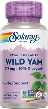 Solaray Mexican Wild Yam Wurzelextrakt 275mg Kapseln (60 Stk.)