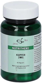 11 A Nutritheke Kupfer 2 mg Kapseln (60 Stk.)