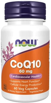 Now Foods CoQ10 60mg veg Kapseln (60 Stk.)