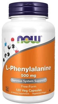 Now Foods L-Phenylalanine 500mg veg Kapseln (120 Stk.)