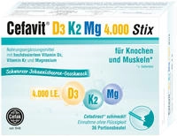Cefavit D3 K2 Mg 4.000 I.e. Stix Granulat 36 St