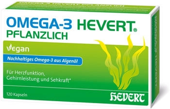 Hevert Omega-3 Hevert Pflanzlich Weichkapseln (120 Stk.)