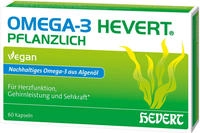 Omega-3 Hevert Pflanzlich Weichkapseln 60 St