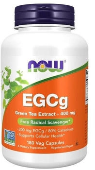 Now Foods EGCg Green Tea Extract 400 mg 180 Kapseln