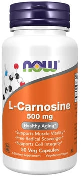 Now Foods L-Carnosine 500 mg 50 Kapseln