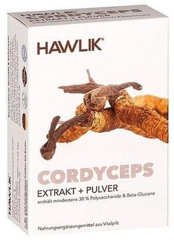 Hawlik Gesundheitsprodukte GmbH Cordyceps CS-4 Extrakt+Pulver Kapseln 60 St