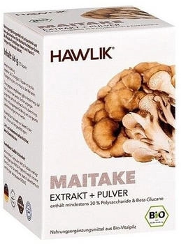 Hawlik Gesundheitsprodukte GmbH Bio Maitake Extrakt+Pulver Kapseln 120 St