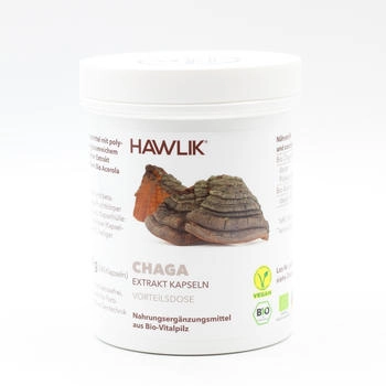 Hawlik Gesundheitsprodukte GmbH Bio Chaga Extrakt Kapseln 240 St