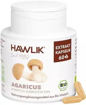 Hawlik BIO AGARICUS Extrakt Kapseln 60 St
