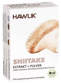 Hawlik BIO SHIITAKE Extrakt+Pulver Kapseln 60 St