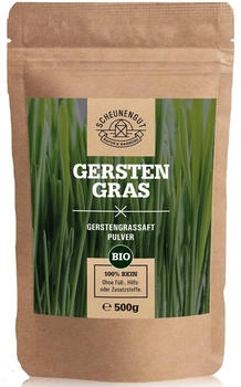 Scheunengut Gerstengrassaft Bio Pulver (500g)