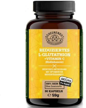 Scheunengut Reduziertes L-Glutathion + Vitamin C Kapseln (90 Stk.)