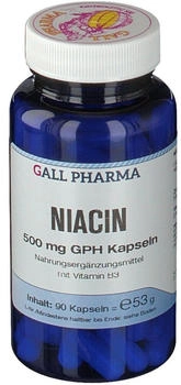 Hecht Pharma Niacin 500 mg GPH Kapseln (90 Stk.)