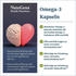 NatuGena Omega-3 Fischöl 705 mg DHA 1390 mg EPA Kapseln (90 Stk.)
