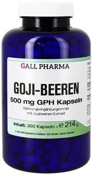 Hecht Pharma Goji Beeren 500mg GPH Kapseln (360 Stk.)