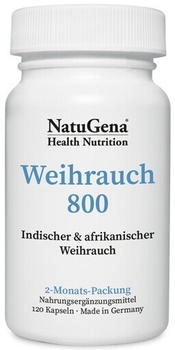 NatuGena Weihrauch 800 Komplex Boswellia+Lecithin vegan Kapseln (120 Stk.)
