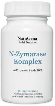 NatuGena N-Zymarase Komplex Enzyme+Betain HCL Kapseln (90 Stk.)