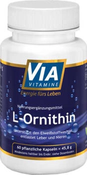 Apotheken Marketing Partner AG Via Vitamine L-Ornithin Kapseln (60 Stk.)