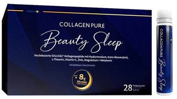 Mediakos GmbH Collagen Pure Beauty Sleep Kollagen & Melatonin Trinkampullen (28 Stk.)