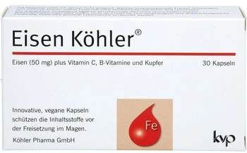 Köhler Pharma Eisen Köhler Kapseln (30 Stk.)