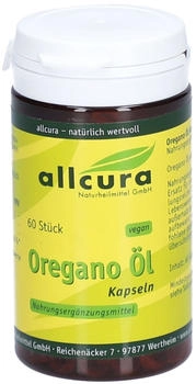 Allcura OREGANO &Ouml;L Kapseln 60 St