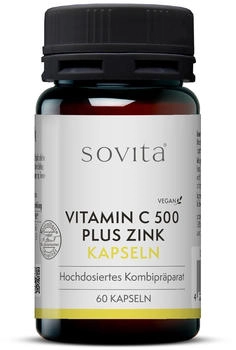 Ascopharm Sovita Vitamin C 500 plus Zink Kapseln 60 St Hartkapseln