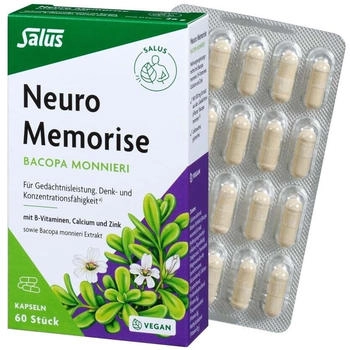 Salus Neuro Memorise Bacopa monnieri Kapseln Salus 60 St