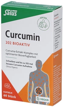 Salus CURCUMIN 202 Bioaktiv Kapseln Salus 60 St