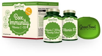 GreenFood Nutrition Box Immunity + Pillbox 1 St Kapseln