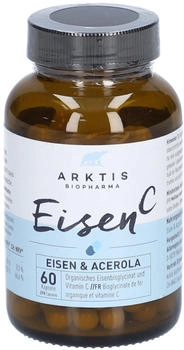 Arktis BioPharma ARKTIS Eisen C Eisen & Acerola Kapseln 60 St