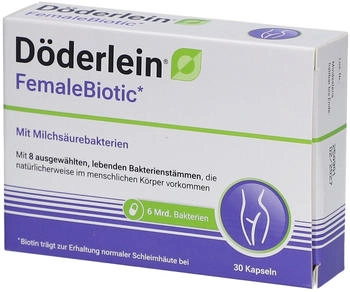 DÖDERLEIN® FemaleBiotic - 8 Milchsäurebakterien-Stämme für Frauen ...