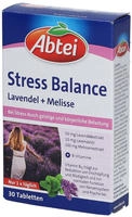 PZN-DE 17944082, Perrigo Abtei Stress Balance Lavendel+Melisse Tabletten Tf 30 stk