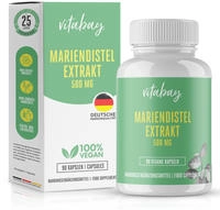 PZN-DE 19145333, Vitabay CV Mariendistel 500 mg Extrakt Kapseln 59 g,...