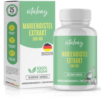 Vitabay Mariendistel Extrakt 500 mg 90 St