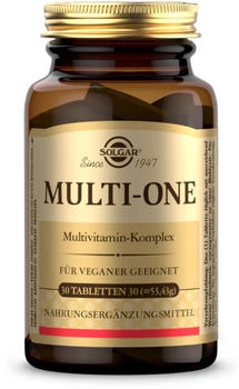 Solgar Multi-One Multivitamin-Komplex Tabletten 30 Stk.