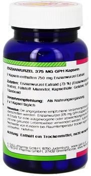Gall Pharma Enzianwurzel 375 mg GPH Kapseln 180 Stk.