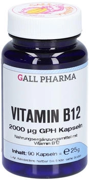 Gall Pharma Vitamin B12 2000 &micro;g GPH Kapseln 90 Stk.