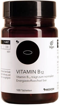 Medicom Vitamin B12 Tabletten 100 Stk.