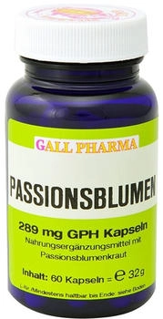 Gall Pharma Passionsblumen 289 mg GPH Kapseln 60 Stk.