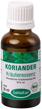 Sanatur Koriander Kraeuter-Essenz Bio Tropfen 30ml