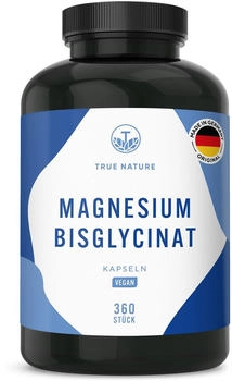 True Nature Magnesium Bisglycinat Kapseln 360 Stk.