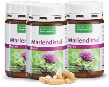 Kr&auml;uterhaus Sanct Bernhard Mariendistel Kapseln 270 Stk.