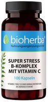 Bioherba Super Stress B-Komplex Mit Vitamin C 100 Kapseln